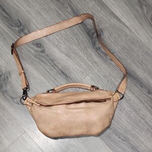 EUC Super Soft Italian Leather Swing Crossbody Bag